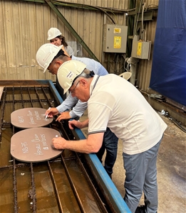 Misha Ultramax Nr.03 (NB75) - First Steel Cutting